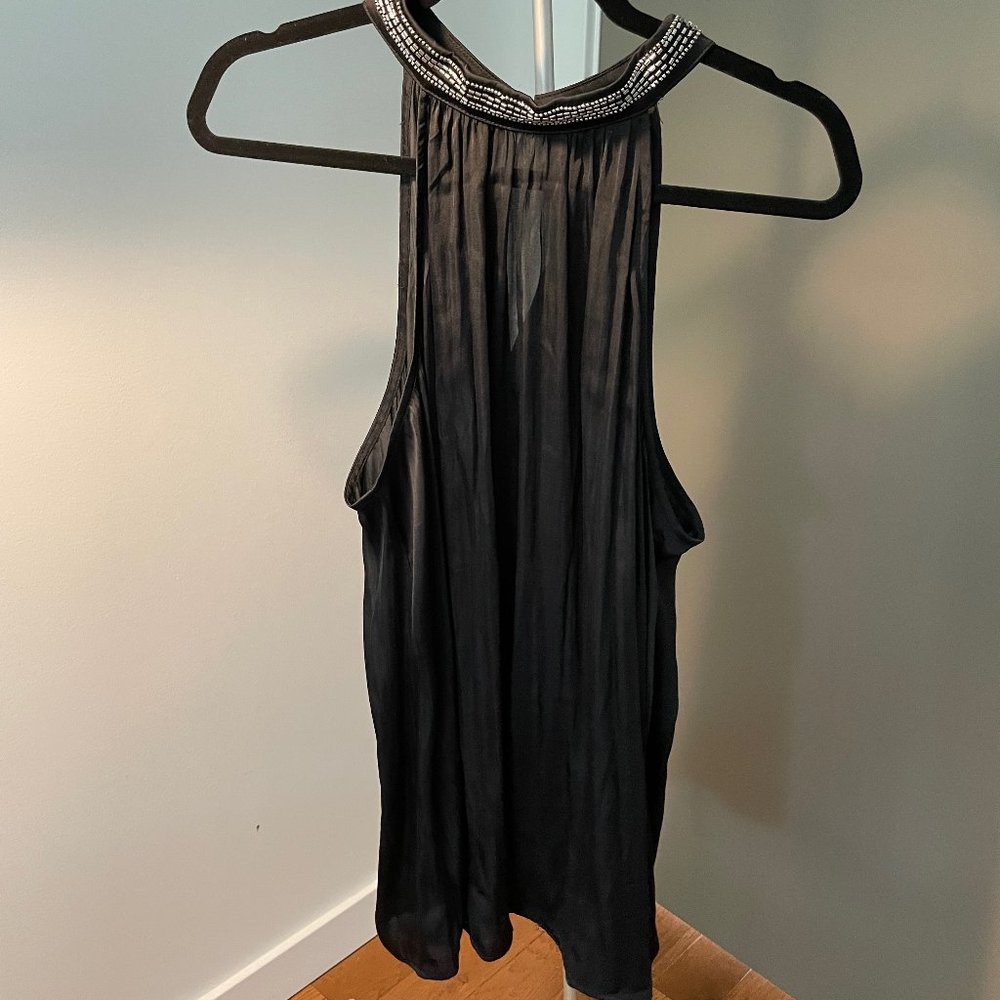 Torrid Beaded Choker Neck Tank